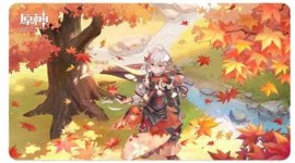 Genshin Impact Desk Mat Kaedehara Kazuha Scarlet Leaves Pursue Wild Waves 70 x 40 cm - MiHoYo [Nieuw]