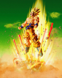 Dragonball Z Figure Extra Battle Super Saiyan Son Goku -Are You Talking About Krillin?!!!!! FiguartsZERO 27 cm - Bandai Tamashii Nation [Nieuw]