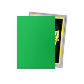 Dragon Shield Matte Dual Apple Green & Silver Sleeves Standard Size (100) [Nieuw]
