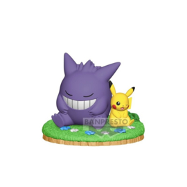 Pokemon Figure Gengar & Pikachu - Banpresto [Nieuw]