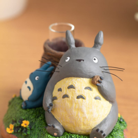 Studio Ghibli My Neighbor Totoro Vase Totoro Rest 9.5x11x8.5cm - Benelic [Nieuw]