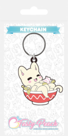 Tasty Peach Sleutelhanger Udon Kitten - Pyramid International [Nieuw]