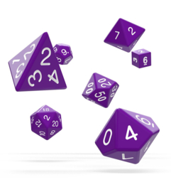 Dobbelstenen Set RPG Solid Purple - Oakie Doakie [Nieuw]