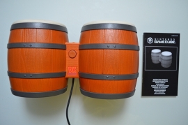 Gamecube Donkey Konga Bongo's in doos [Compleet]