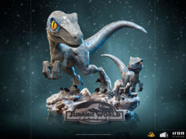 Jurassic World Figure Blue and Beta - Iron Studios [Nieuw]