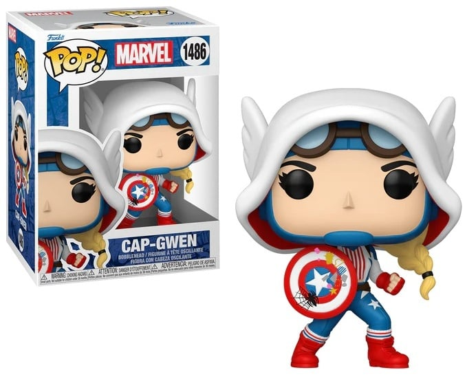Marvel Funko Pop Cap-Gwen #1486 [Nieuw]