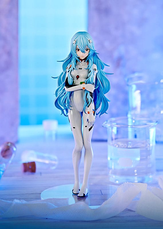Neon Genesis Evangelion Rebuild of Evangelion Figure Rei Ayanami: Long Hair Ver. Pop Up Parade (3rd-run) 17 cm - Good Smile Company [Nieuw]