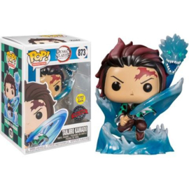 Demon Slayer Funko Pop Tanjiro Kamado (Water Dragon) Special Edition #873 [Nieuw]