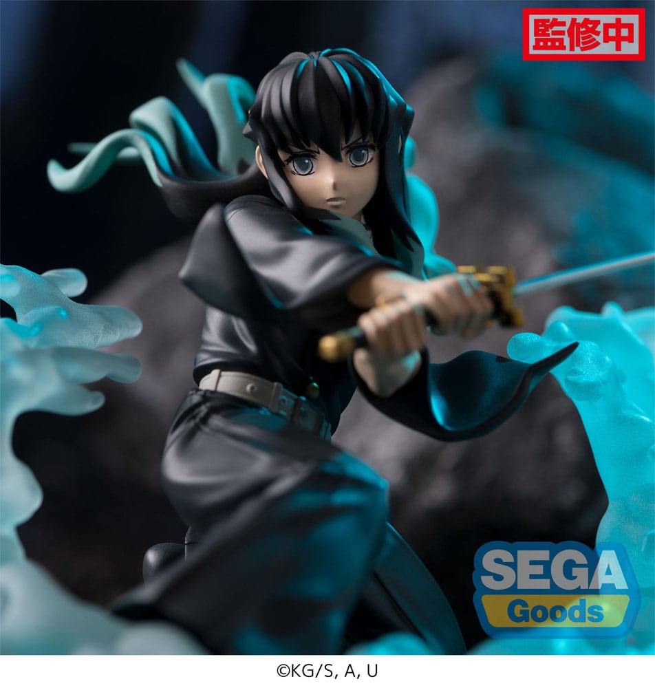 Demon Slayer: Kimetsu no Yaiba Xross Link Anime PVC Figure Muichiro Tokito Hashira Training Arc 11 cm - Sega [Nieuw]
