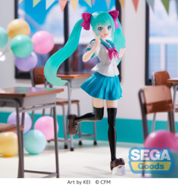 Hatsune Miku Figure Hatsune Miku Luminasta 16th Anniversary KEI Ver. 18 cm - Sega [Nieuw]