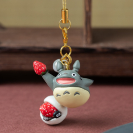 Studio Ghibli My Neighbor Totoro Strap Strawberry Daifuku sweet - Semic [Nieuw]
