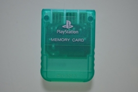 Playstation 1 Memory Card Groen (1MB) - Sony