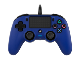 Playstation 4 Controller - Nacon Wired Controller (Blauw) [Gebruikt]