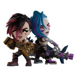 Arcane Vinyl Figures 2-Pack Vi & Jinx 11 cm - Youtooz [Nieuw]