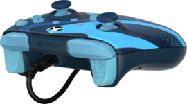 Xbox Controller Wired Rematch (Blue Tide Glow In The Dark) - PDP [Nieuw]