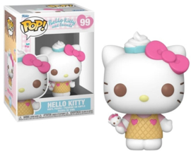 Sanrio Hello Kitty And Friends Funko Pop Hello Kitty with ice cream #099 [Nieuw]