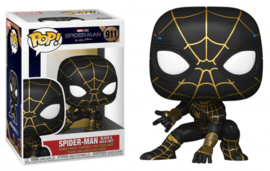 Marvel Spider-Man No Way Home Funko Pop Spider-Man Black & Gold Suit #911 [Pre-Order]