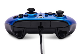 Xbox Controller Wired - Sapphire Fade (Series X & S - Xbox One) - Power A [Nieuw]