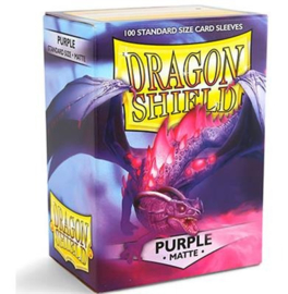 Standard Sleeves - Dragon Shield Matte (100) - Purple [Nieuw]