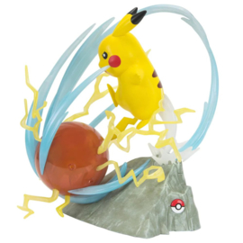 Pokemon Figure Pikachu Light Up Deluxe Pokemon 25th Anniversary - Boti [Nieuw]