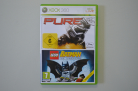 Xbox 360 Dubbelpack Pure / Lego Batman The Video Game