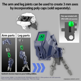30mm Model Kit eEXM GIG-R01 Provedel [Type-Rex 01] - Bandai [Nieuw]