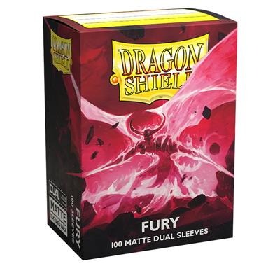 Dragon Shield Matte dual Fury Sleeves Standard Size (100) [Nieuw]