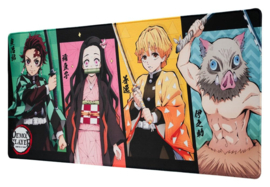 Demon Slayer XL Mouse Mat 80 x 35 cm - Grupo [Nieuw]