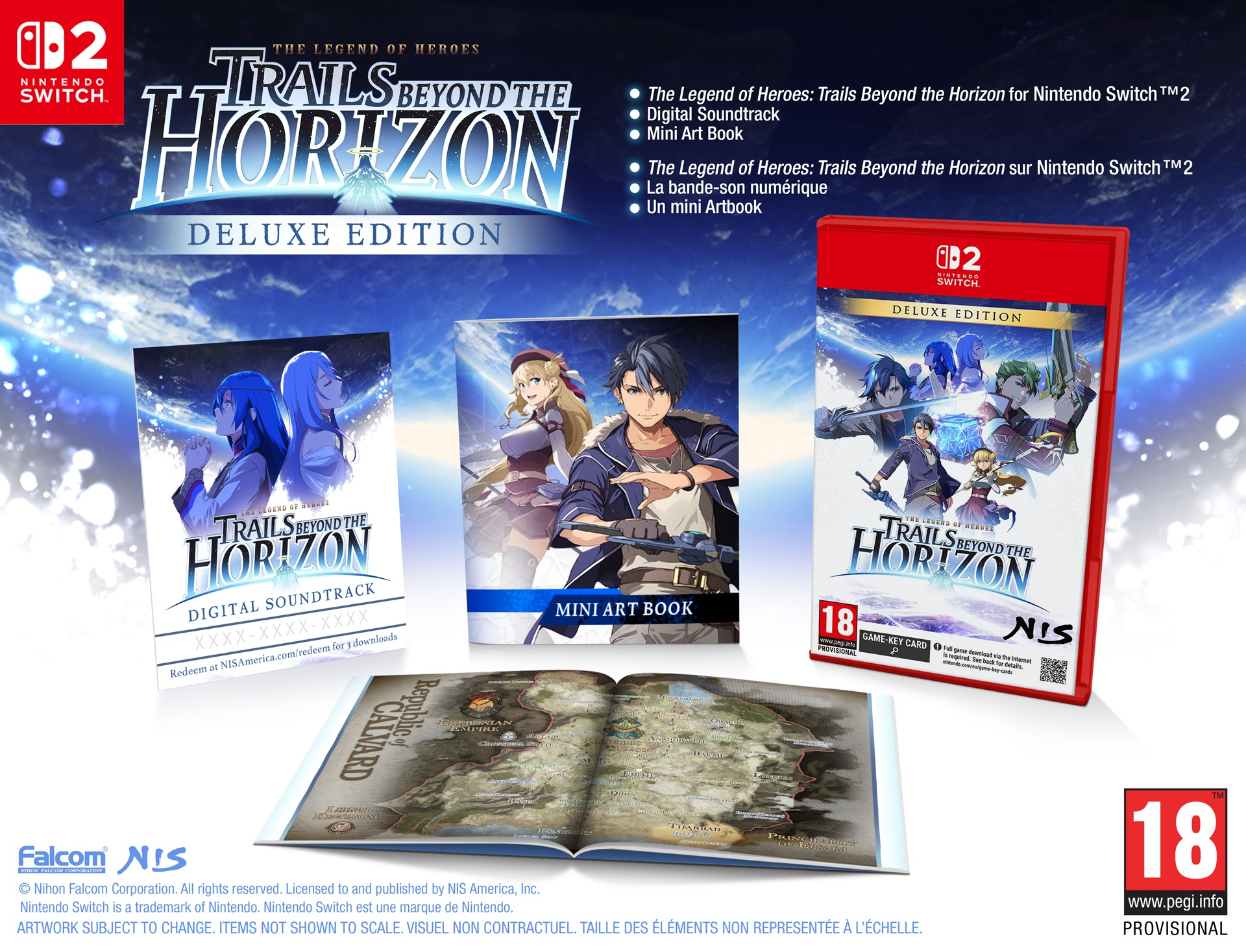 Switch 2 The Legend of Heroes: Trails beyond the Horizon - Deluxe Edition [Pre-Order]