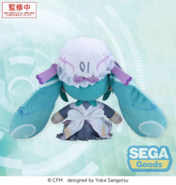 Character Vocal Series 01: Hatsune Miku Fuwa Petit Plush Figure Hatsune Miku Classical Maid M 24 cm - Sega [Nieuw]