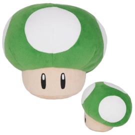 Nintendo Super Mario Knuffel 1 Up Mushroom 16 cm - Together Plus [Nieuw]