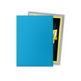 Dragon Shield Matte Dual Sky Blue & Silver Sleeves Standard Size (100) [Nieuw]
