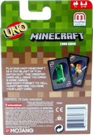 Minecraft Uno Card Game - Mattel [Nieuw]