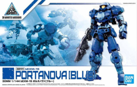 30mm Model Kit 1/144 bEXM-15 Portanova (Blue) - Bandai [Nieuw]