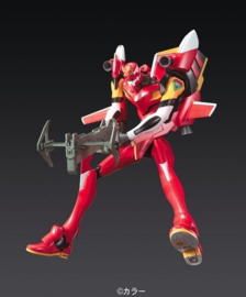 Neon Genesis Evangelion Model Kit HG Eva 02 New Movie 2.22 Version  - Bandai [Nieuw]