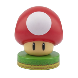 Super Mario Icon Light Mushroom - Paladone [Nieuw]