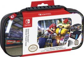 Nintendo Switch Deluxe Travel Case (Mario Kart 8 Mario & Bowser) - Bigben [Nieuw]