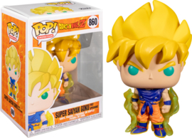 Dragonball Z Funko Pop Super Saiyan Goku First Appearance #860 [Nieuw]