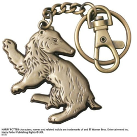 Harry Potter sleutelhanger Hufflepuff (Metal Keychain) - The Noble Collection [Nieuw]