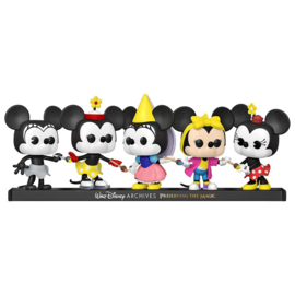 Disney Archives Funko Pop Minnie Mouse 5-Pack Special Edition [Nieuw]