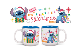 Disney Lilo & Stitch Mok Merry Xmas Breakfast Mug (Stitch-Mas) 420 ml - Stor [Nieuw]