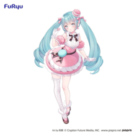 Hatsune Miku Figure Hatsune Miku Sweet Sweets Macaron Exceed Creative 21 cm - Furyu [Nieuw]