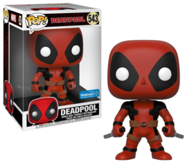 Marvel Deadpool Funko Pop 10" Super Sized Two Swords Red #543 [Pre-Order]