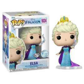 Disney Ultimate Princess Funko Pop Elsa (Frozen) (DGLT) Special Edition #1024 [Nieuw]