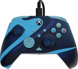 Xbox Controller Wired Rematch (Blue Tide Glow In The Dark) - PDP [Nieuw]