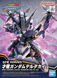 Gundam Model Kit SD SDW Heroes Saizo Gundam Delta Kai - Bandai [Nieuw]