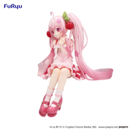 Hatsune Miku Noodle Stopper Figure Sakura Miku 2025 14 cm - Furyu [Nieuw]