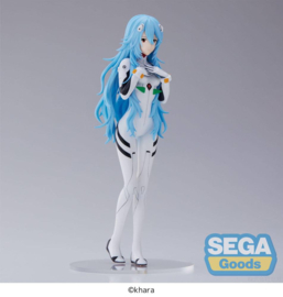 Neon Genesis Evangelion Figure Rei Ayanami Long Hair 21 cm - Sega [Nieuw]