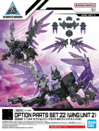 30mm Model Kit 1/144 Option parts set 22 (Wing unit 2) - Bandai [Nieuw]