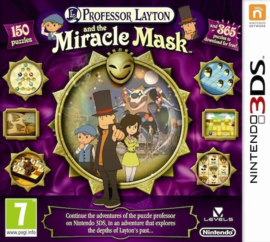 3DS Professor Layton en het Masker der Wonderen [Nieuw]